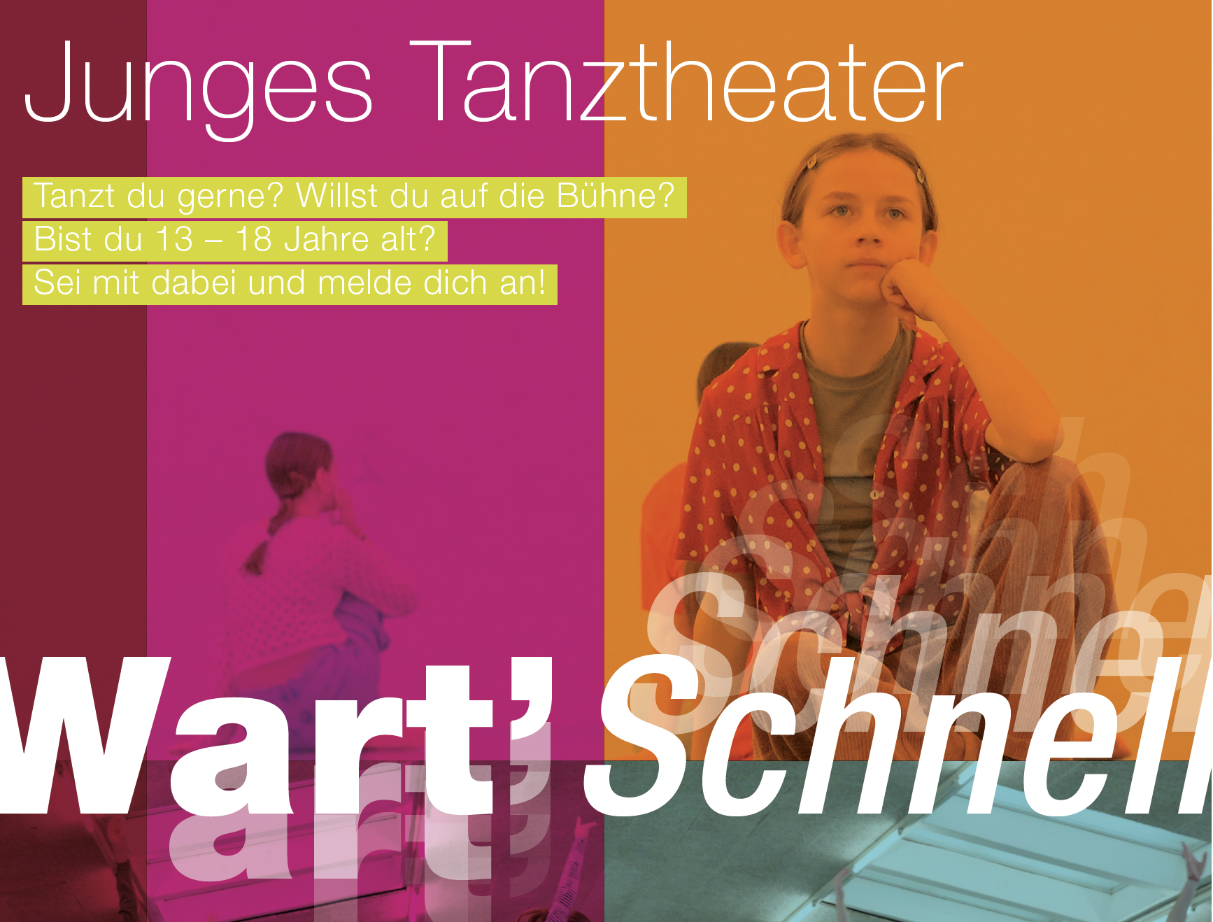 Ausschreibung Junges Tanztheater